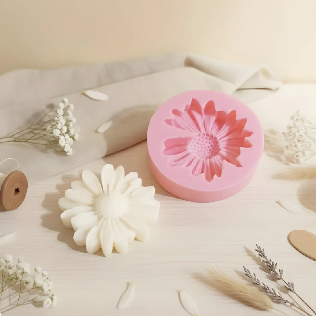 Fabriquer ses bougies coulées et moulées parfumées